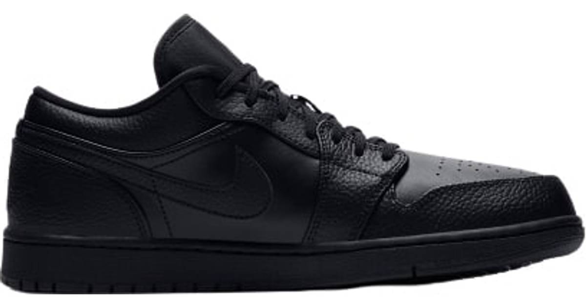 Nike Air Jordan 1 Low M Black • Se priser (4 butikker) »