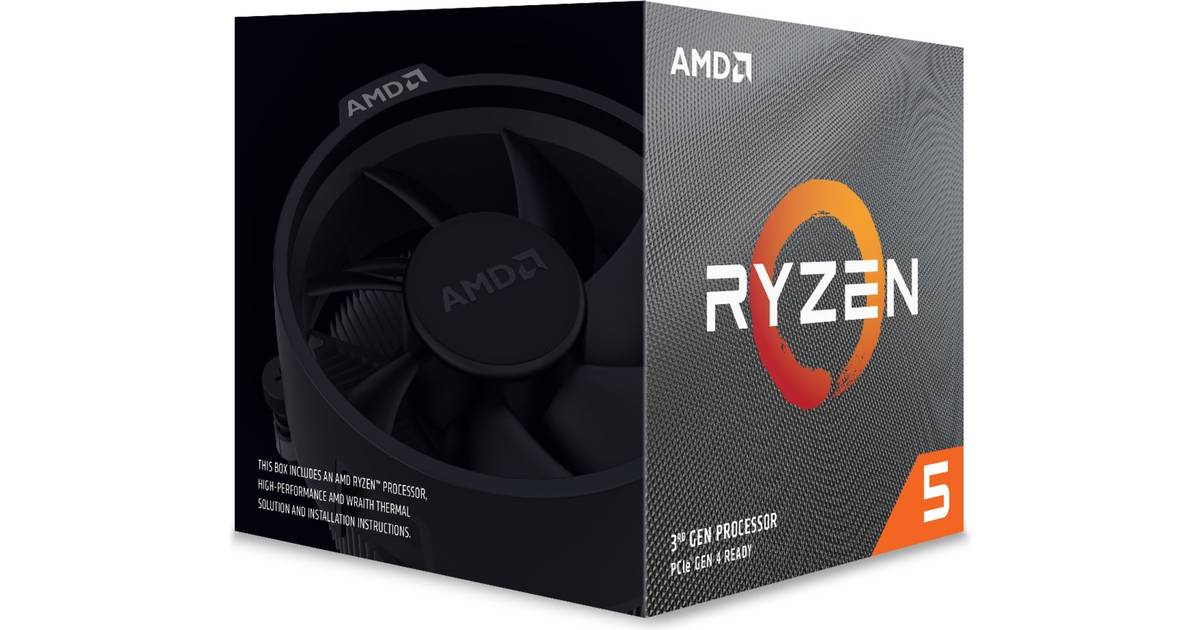 AMD Ryzen 5 3600XT 3.8GHz Socket AM4 Box • Se pris »