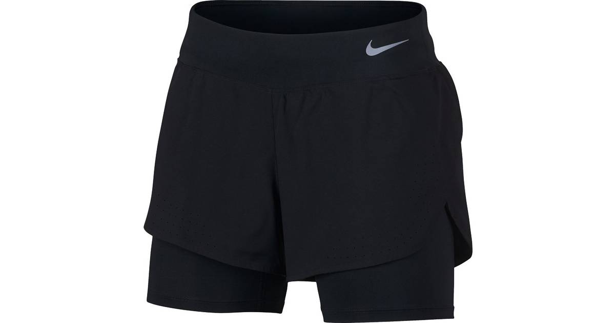 Nike Eclipse 2-in-1 Shorts Women - Black • Se pris »