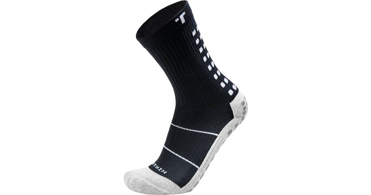 Tru Sox Mid Calf Thin Socks Unisex - Black • Priser »
