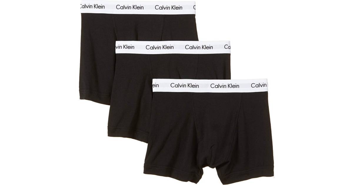 Calvin Klein Boxers Cotton Stretch 3-pk - Sort • Pris »