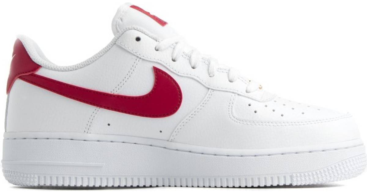 Nike Air Force 1 '07 W - White/Noble Red • Se pris