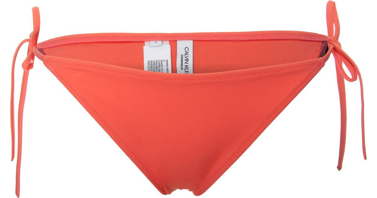 Calvin Klein Intense Power Brazilian Tie Side Bikini Bottom - Flamingo • Se  priser nu »