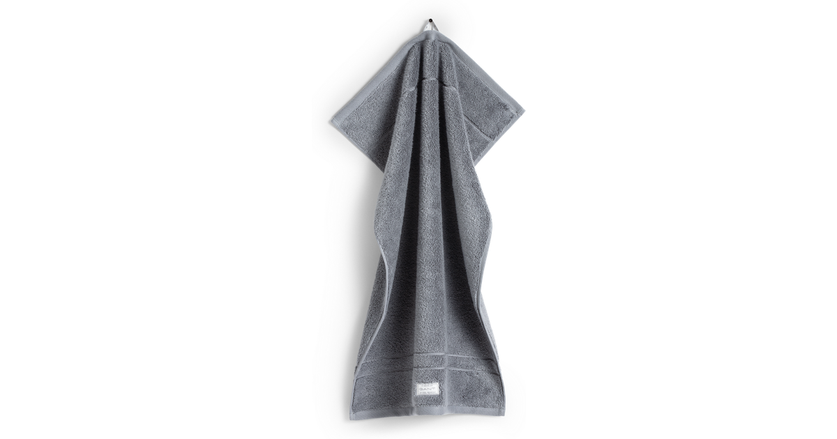 Gant Home Premium Gæstehåndklæde Grå (70x50cm) • Se priser hos os »