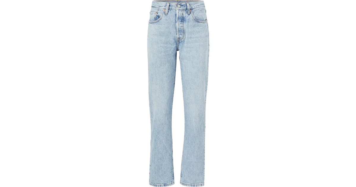 Levi's 501 Crop Jeans - Montgomery Baked/Blue • Se priser hos os »
