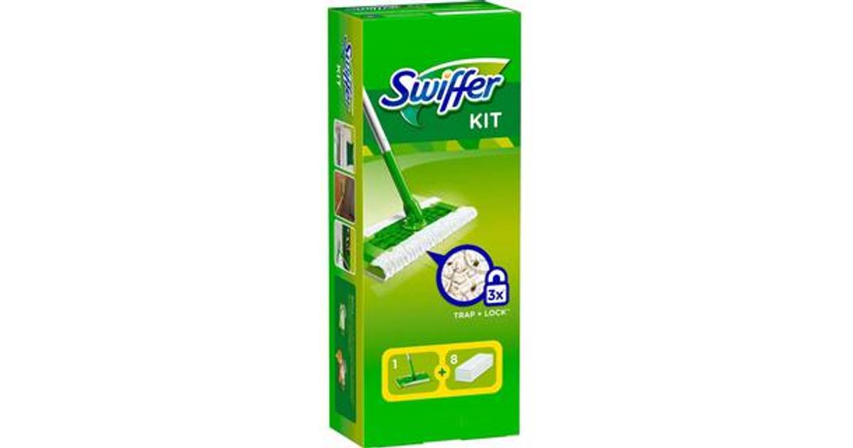 Swiffer Cleaning Mop Floor Dry Starter Kit • Priser »