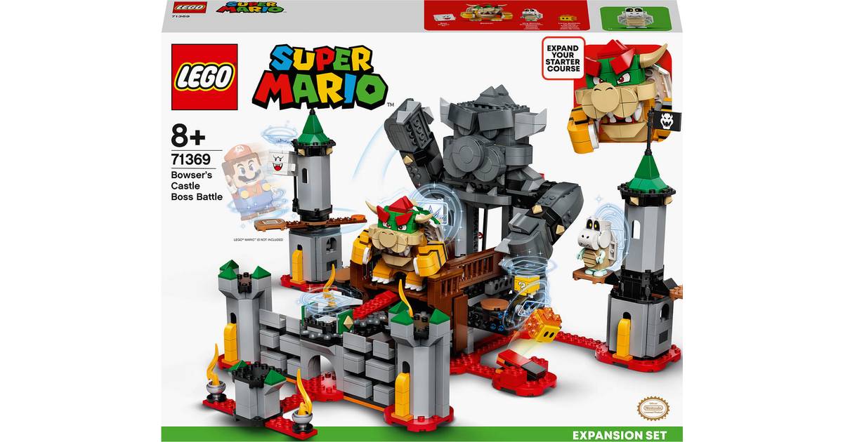 Lego Super Mario Bowsers Slot Bosskamp Udvidelsessæt 71369 • Pris »