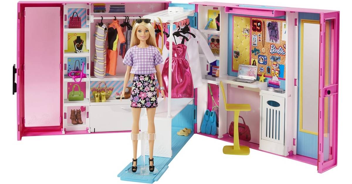 Barbie Dream Closet with Blonde Doll • PriceRunner »
