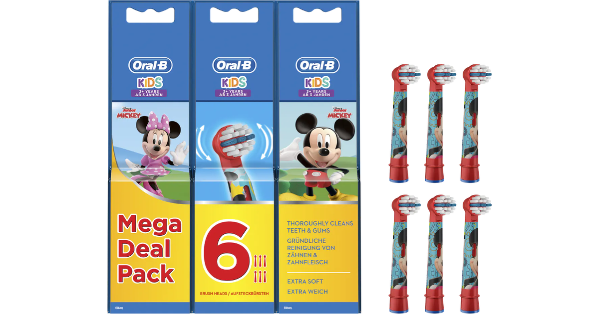 Oral-B Disney Mickey Mouse 6-pack • Se PriceRunner »