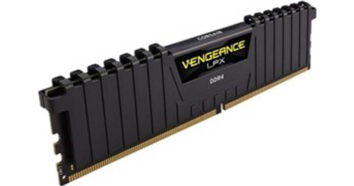 Corsair Vengeance LPX Black DDR4 3200MHz 8GB (CMK8GX4M1Z3200C16) • Pris »