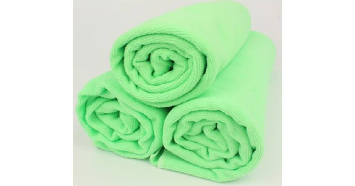 Gemmas Microfiber 4-pack Badehåndklæde Grøn (140x70cm) • Pris »