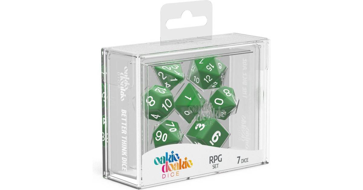 RPG Set Solid Green • Se pris (4 butikker) hos PriceRunner »