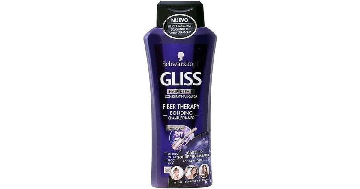 Schwarzkopf Gliss Hair Repair Fiber Therapy Bonding Shampoo 300ml • Pris »