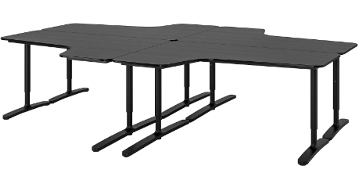 Ikea Bekant 320cm Skrivebord • Se pris (1 butikker) hos PriceRunner »