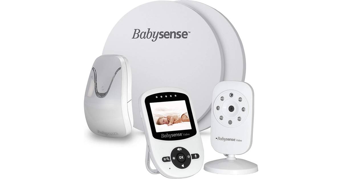 Hisense Bundle Pack Babysense Video Baby Monitor with Babysense 7  Under-the-Mattress Baby Movement Monitor • Pris »