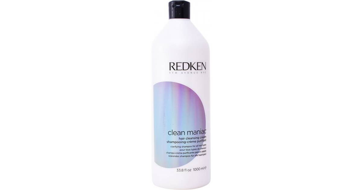 Redken Clean Maniac Hair Cleansing Cream Shampoo 1000ml • Pris »
