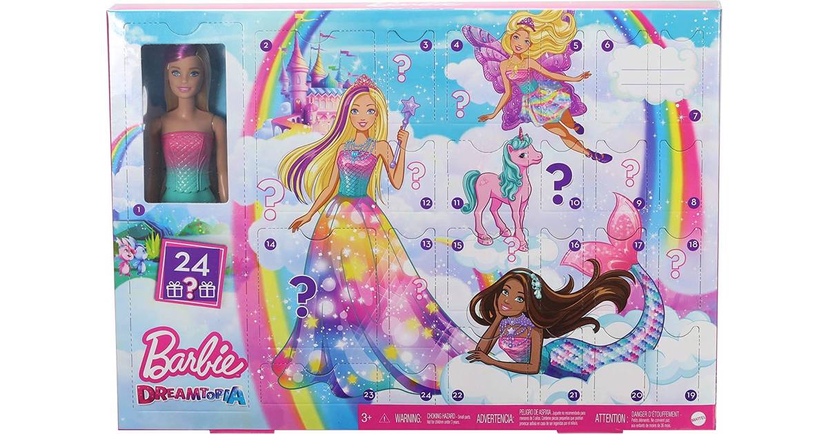 Barbie Dreamtopia Fairytale Julekalender 2021 • Pris »