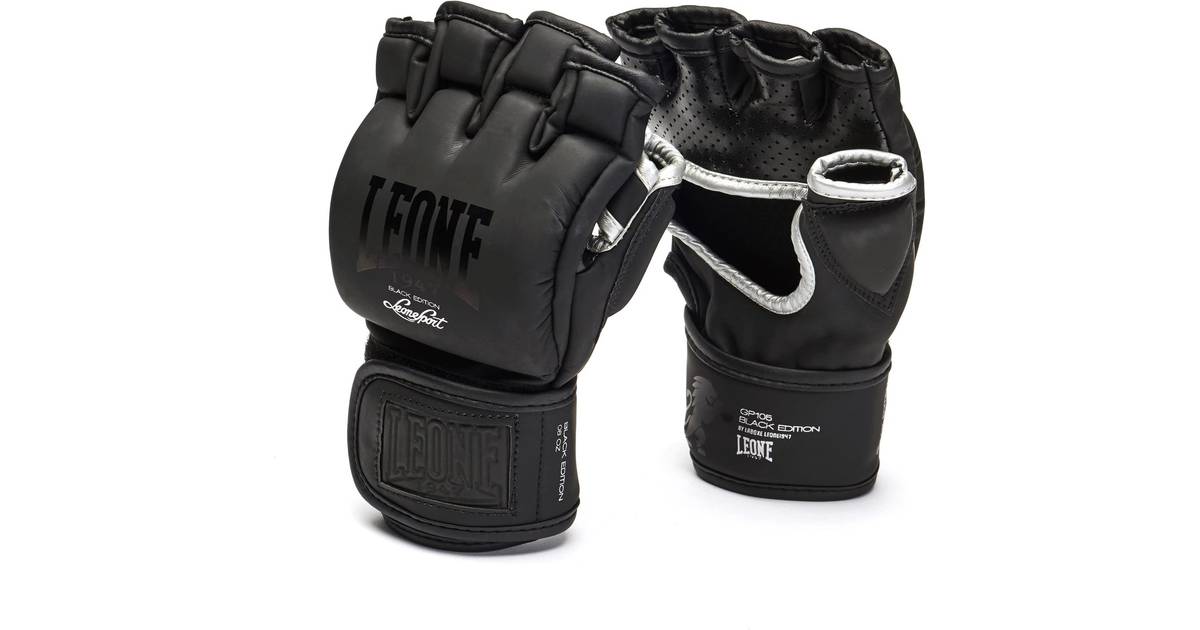 Leone Black Edition MMA Gloves GP105 • Se priser (2 butikker) »