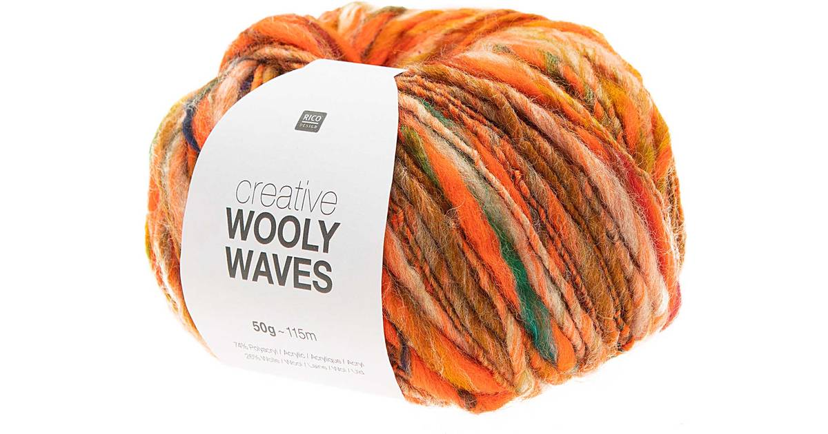 Rico Creative Wooly Waves 115m • Se priser (1 butikker) »