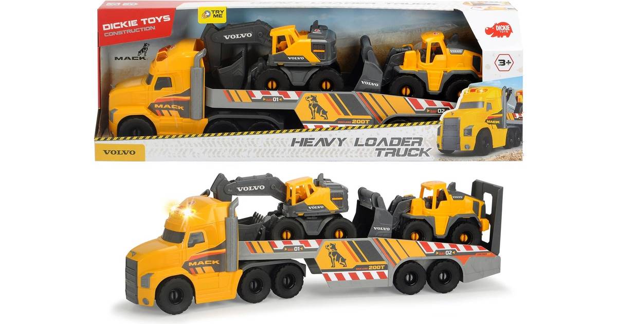 Dickie Toys Volvo Heavy Loader Truck • PriceRunner »