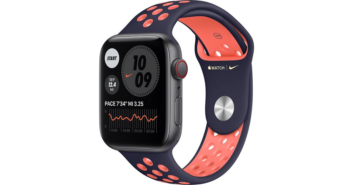 Apple Watch Nike SE Cellular 40mm with Sport Band • Pris »