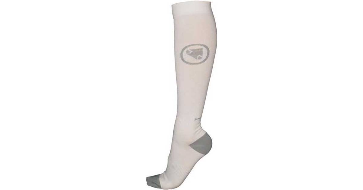 Endura Compression Sock 2-pack -White • PriceRunner »