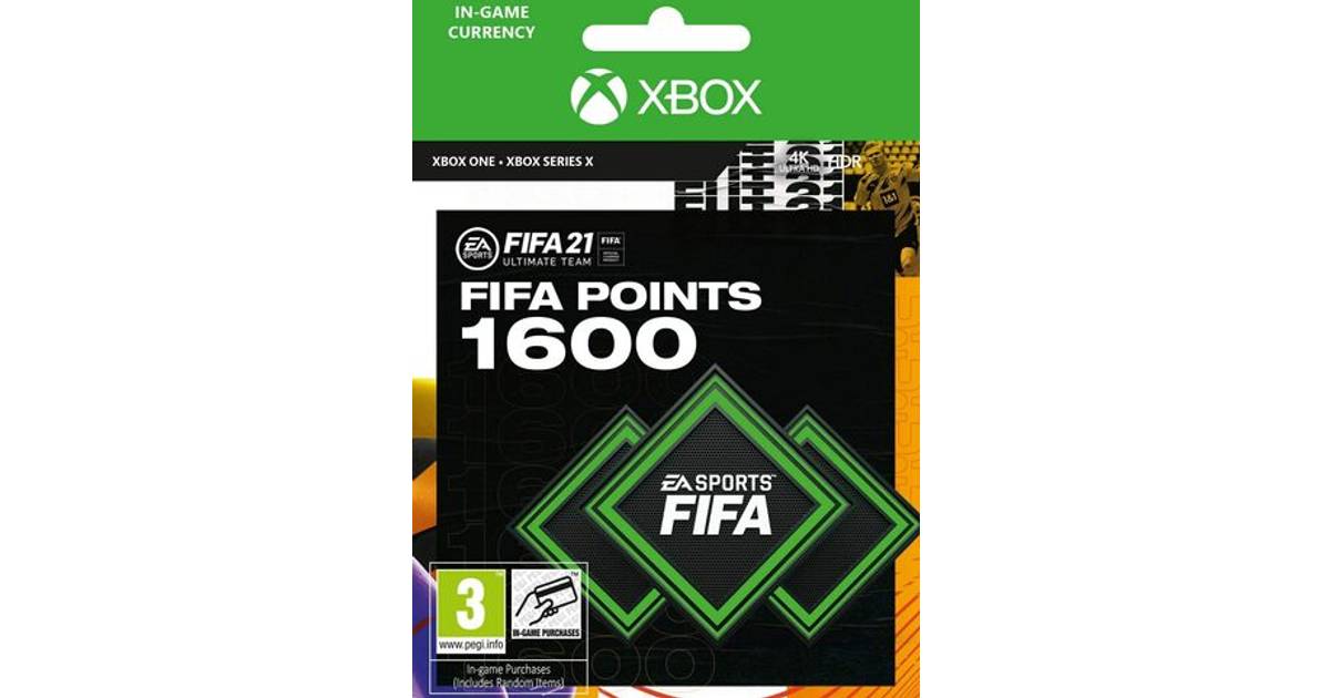 Electronic Arts FIFA 21 - 1600 Points - Xbox X/One • Pris »