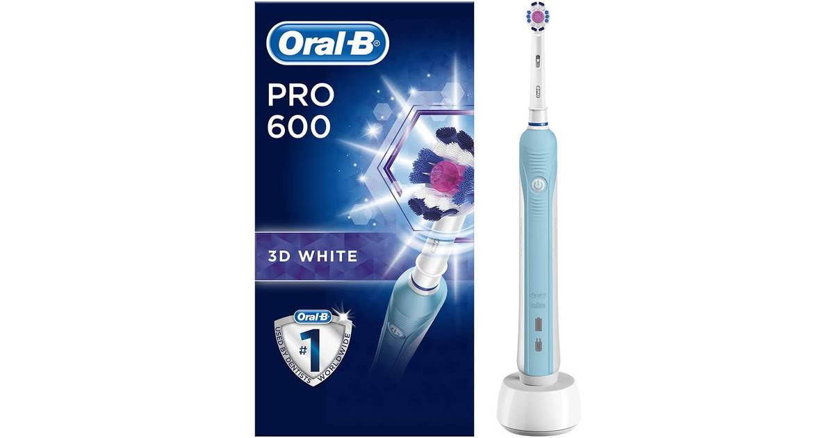 Oral-B Pro 600 3D (6 butikker) hos PriceRunner • Priser »