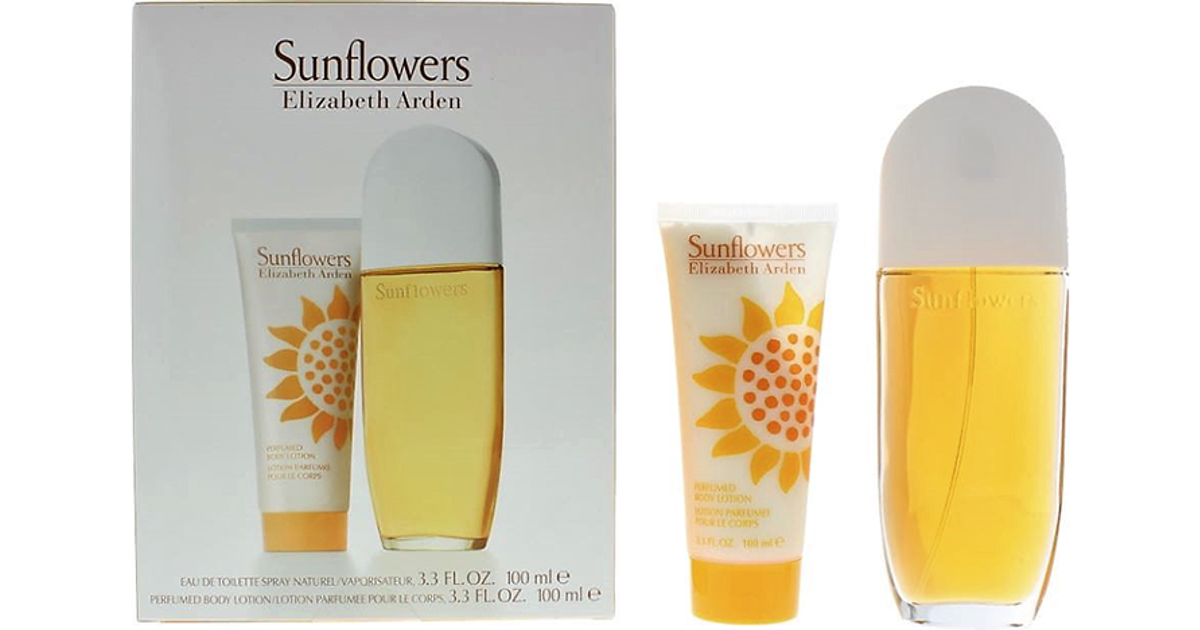 Elizabeth Arden Sunflowers Gavesæt EdT 100ml + Body Lotion 100ml • Se  priser nu »