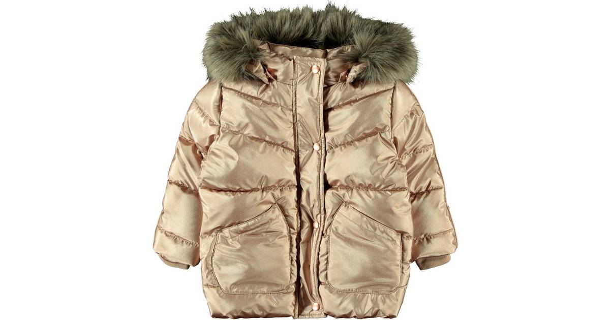 Name It Quilted Jacket - Gold/Gold (13178668) • Pris »