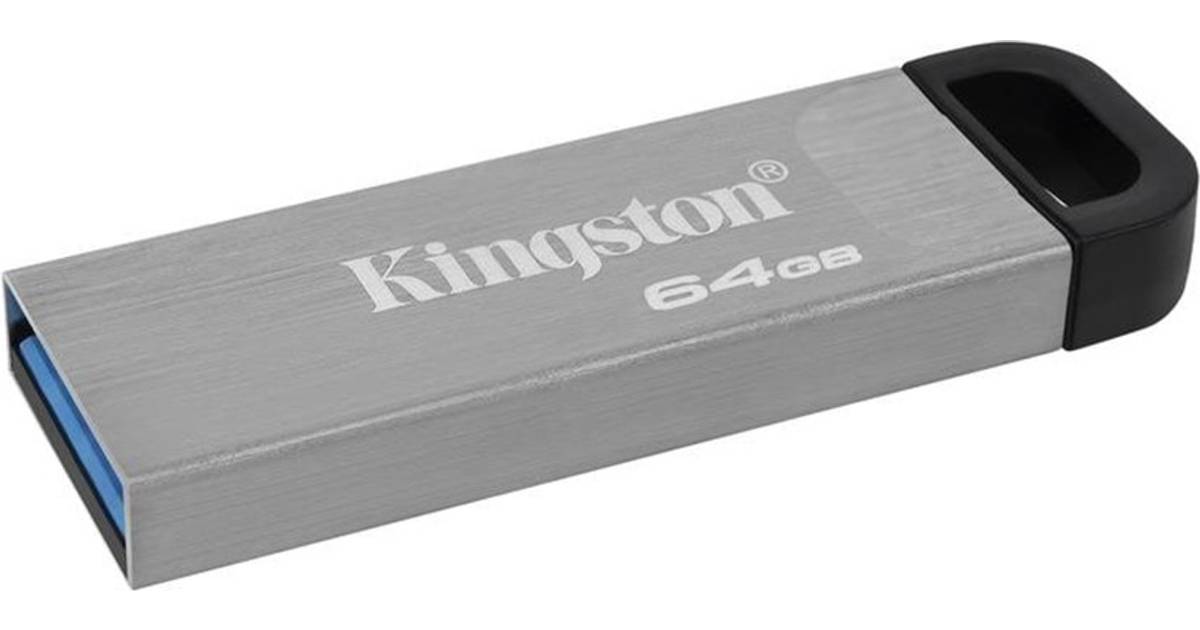 Kingston USB 3.2 DataTraveler Kyson 64GB • Se pris »