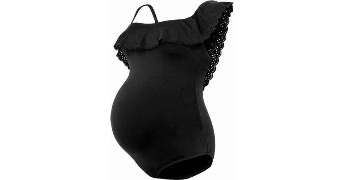 Cache Coeur Bloom Maternity Swimsuit Black (CAC-BM178) • Pris »