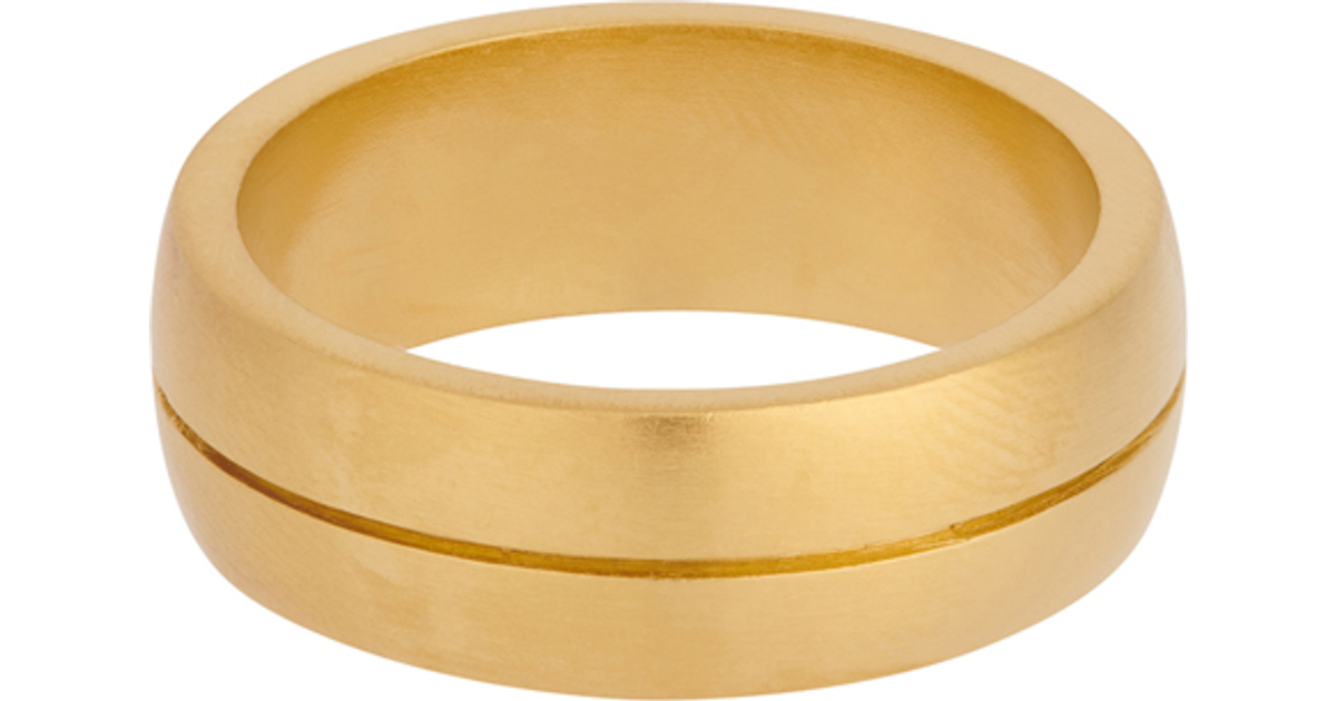 Pernille Corydon Edge Ring - Gold • Se priser (7 butikker) »
