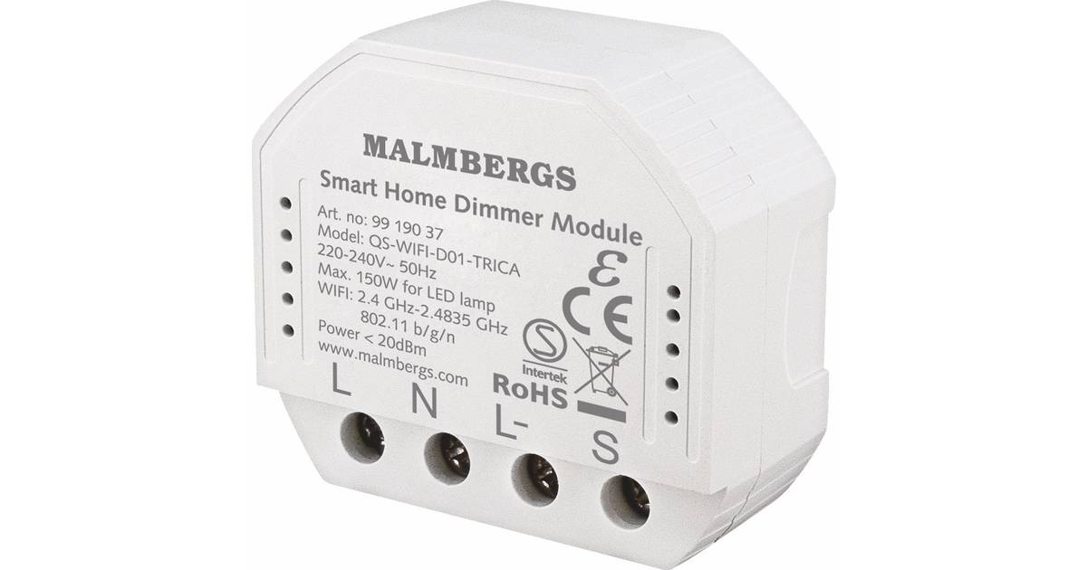 Malmbergs Wi-Fi Smart Dosdimmer (3 butikker) • Priser »