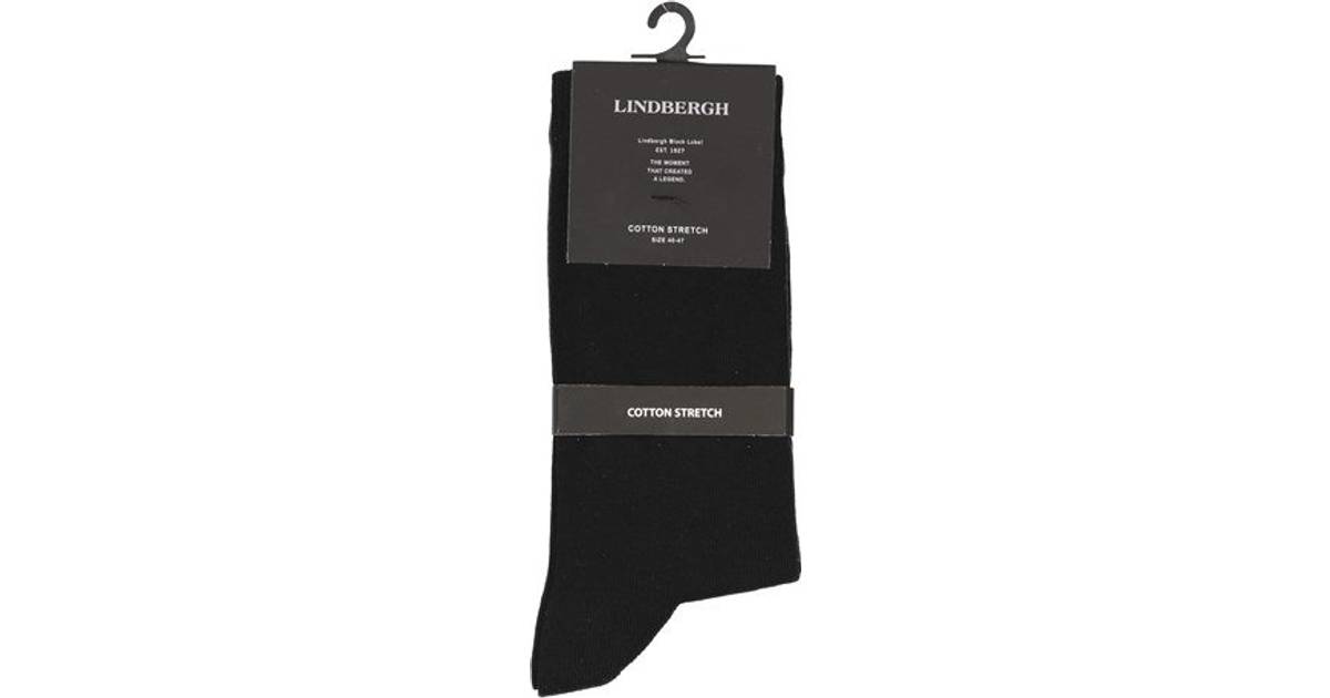 Lindbergh Socks - Black/Black • Se laveste pris nu