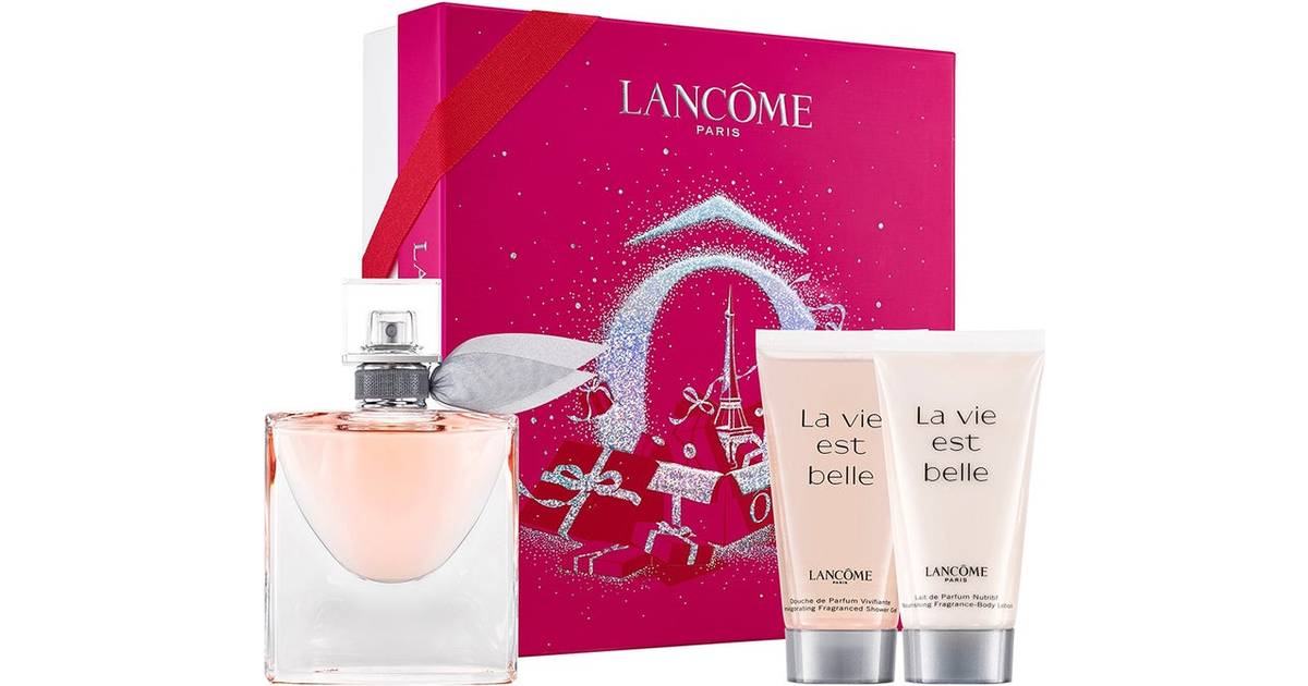 Lancôme La Vie Est Belle Gift Set EdP 50ml + Body Lotion 50ml + Shower Gel  50ml • Pris »