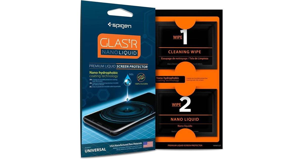 Spigen Universal GLAS.tR Nano Liquid Screen Protector • Pris »