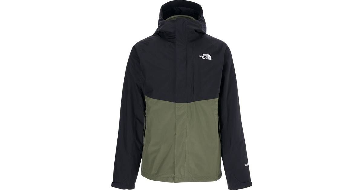 The North Face Mountain Light GTX Zip Triclimate Jacket - New Taupe Green/ TNF Black • Pris »