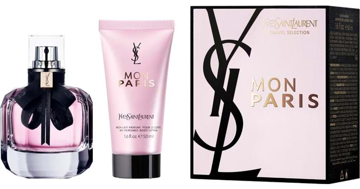 Yves Saint Laurent Mon Paris Gift Set EdP 50ml + Body Lotion 50ml • Pris »