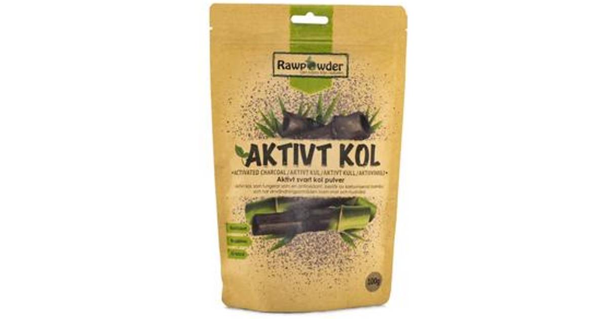 Rawpowder Aktivt Kol 100g (3 butikker) • PriceRunner »