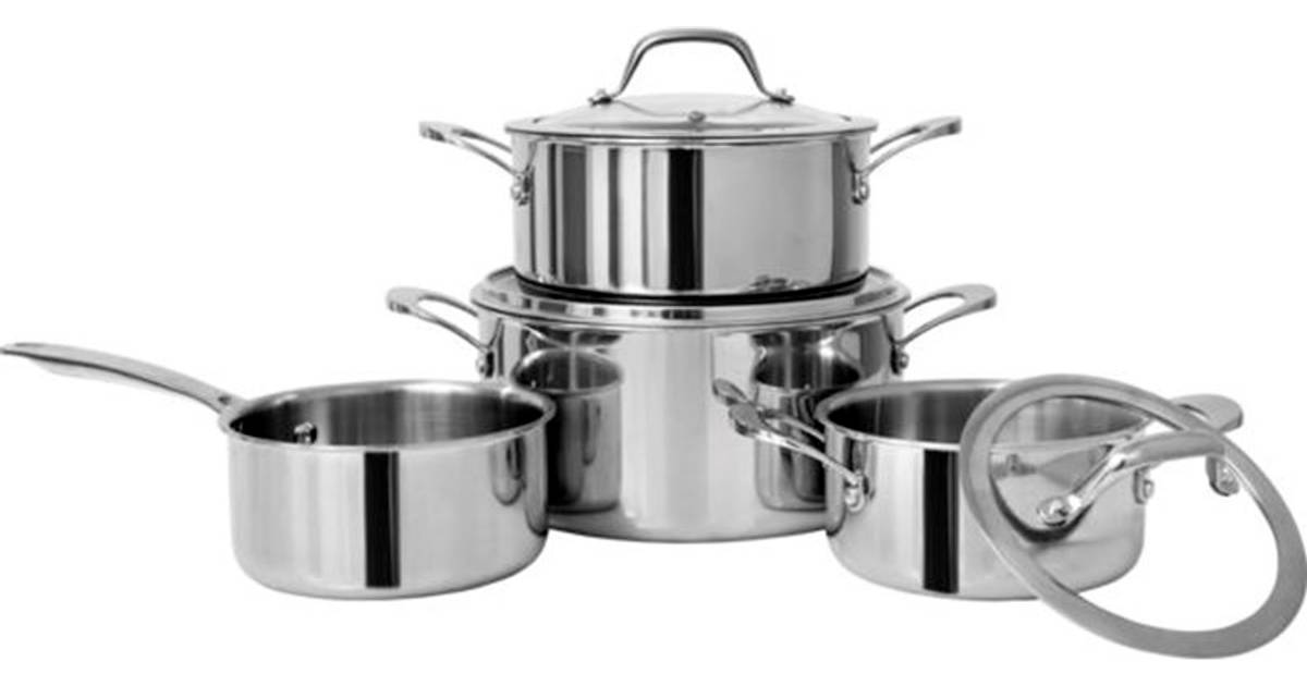 Cook & Baker 3-ply Pot Set 7 med låg 7 dele • Priser »