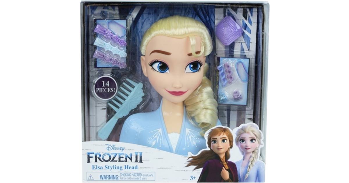 Disney Frozen 2 Basic Elsa Styling Head • Se priser »