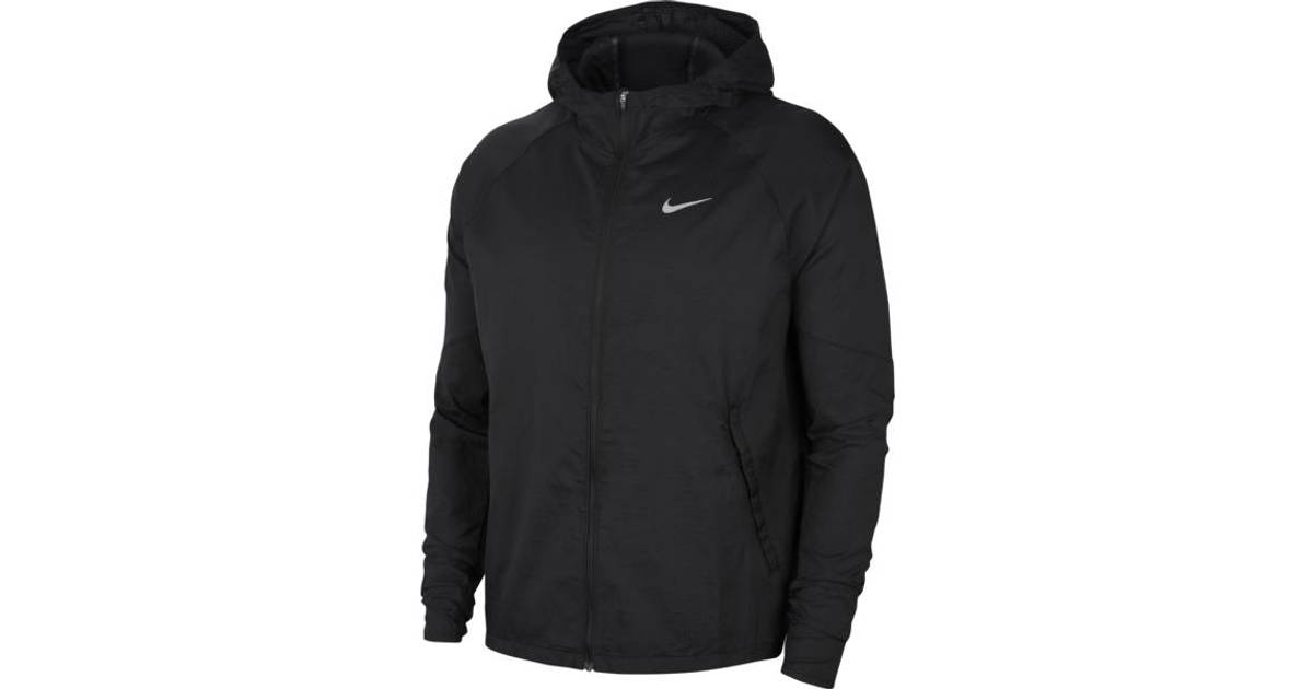 Nike Essential Running Jacket Men - Black • Se pris »