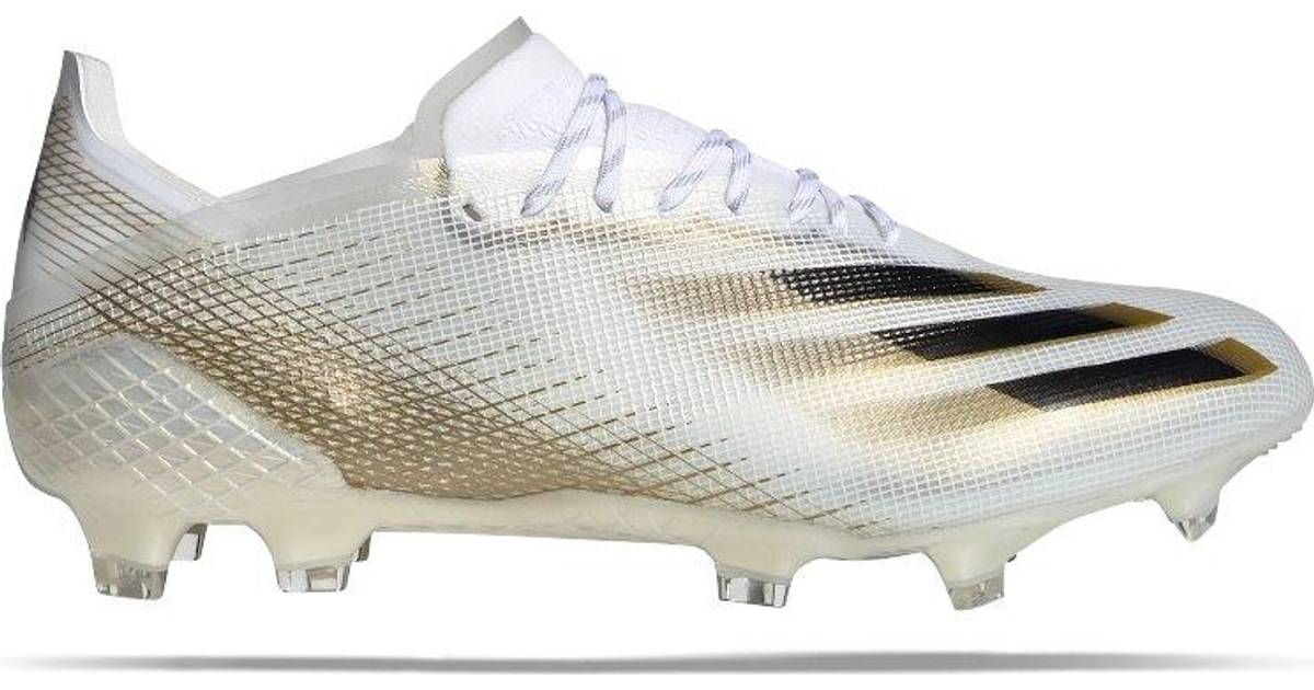 Adidas X Ghosted.1 FG W- Cloud White/Core Black/Met.Gold Melange