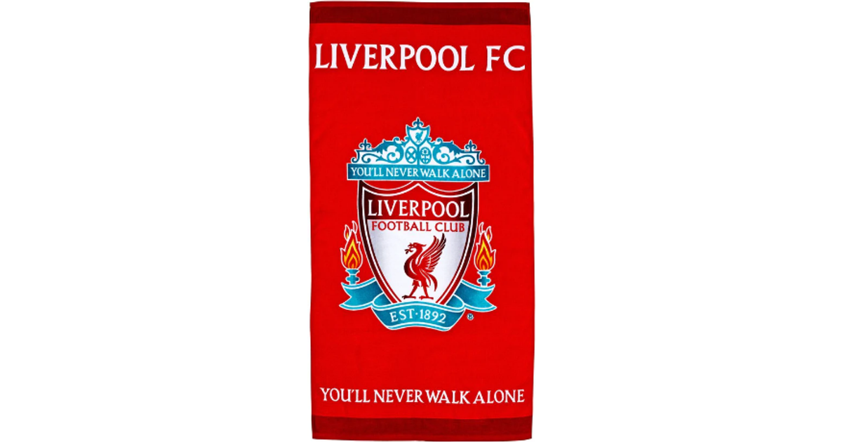 Liverpool Badehåndklæde Rød (70x140cm) • Se pris
