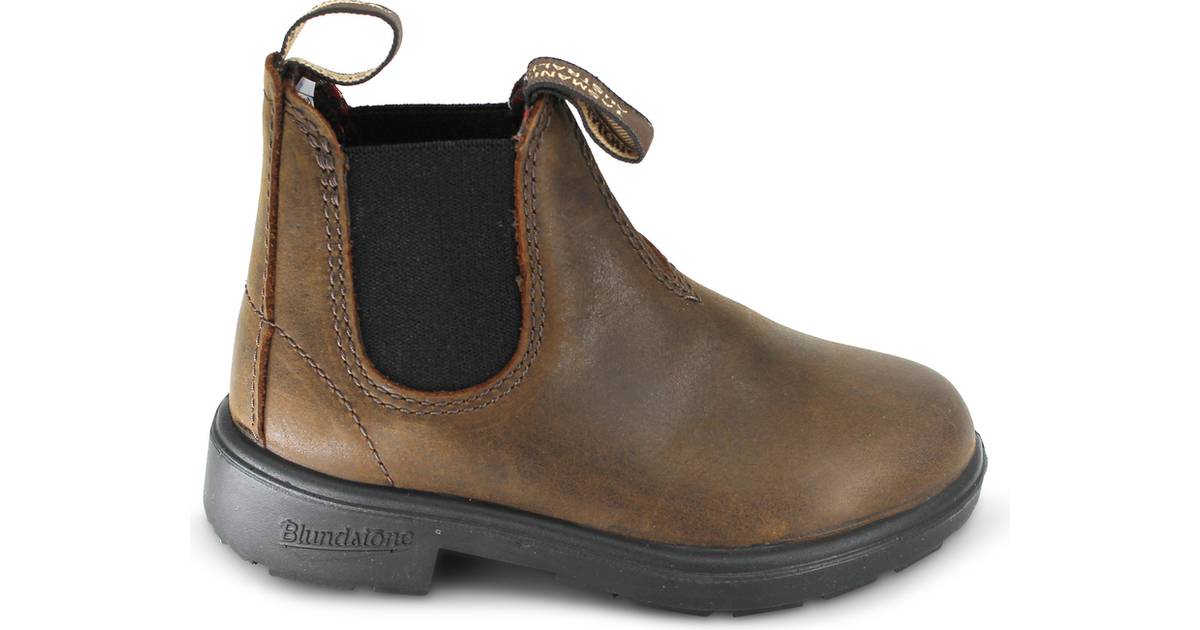 Blundstone Kid's Chelsea Boots - Antique Brown • Pris »