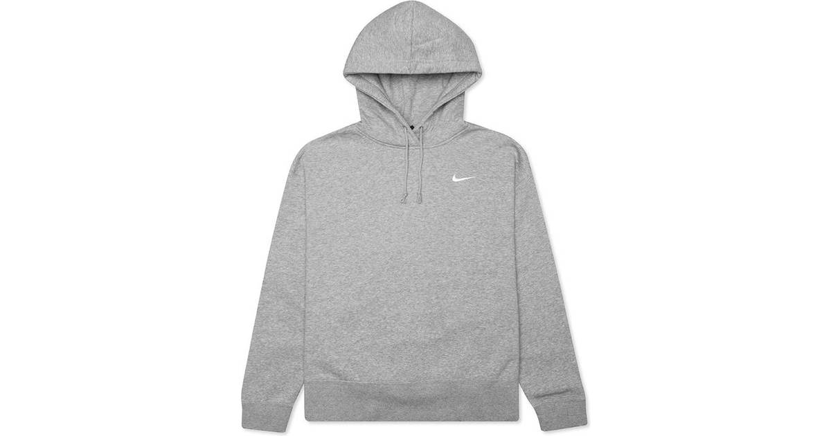 Nike Fleece Overhead Hoodie Women - Grey • Se pris »