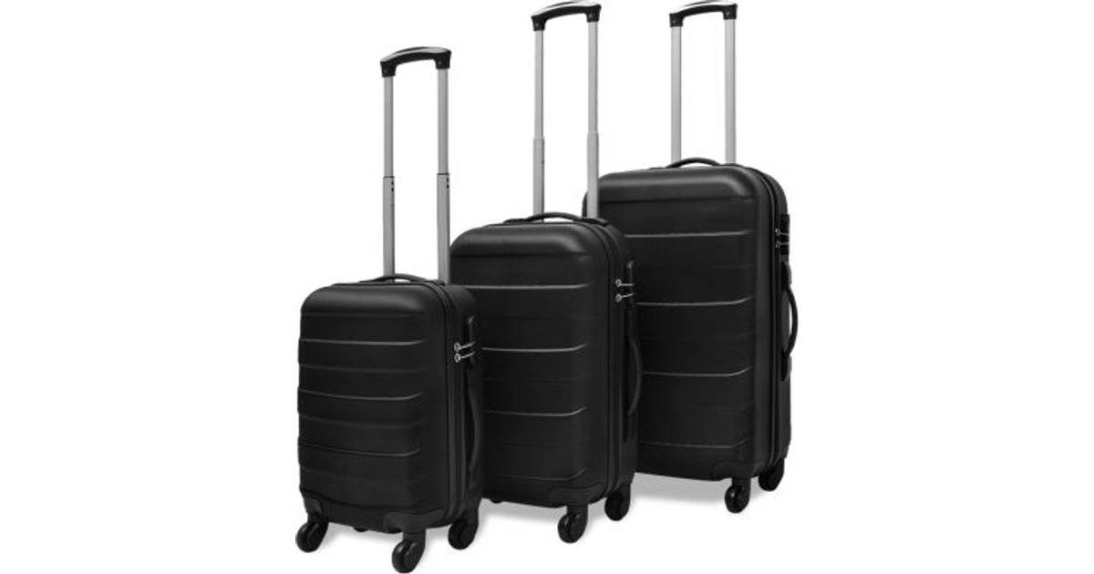 VidaXL Hardcase Suitcase - 3 stk. • Se PriceRunner »