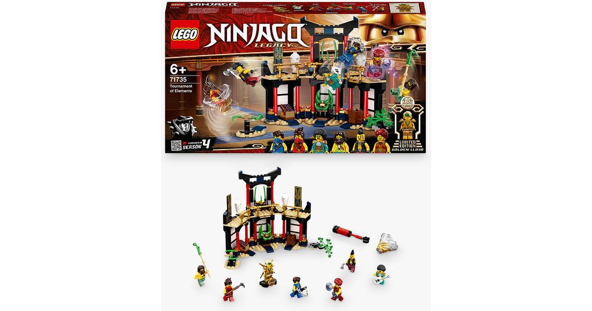 Lego Ninjago Elementernes Turnering 71735 • Se pris »