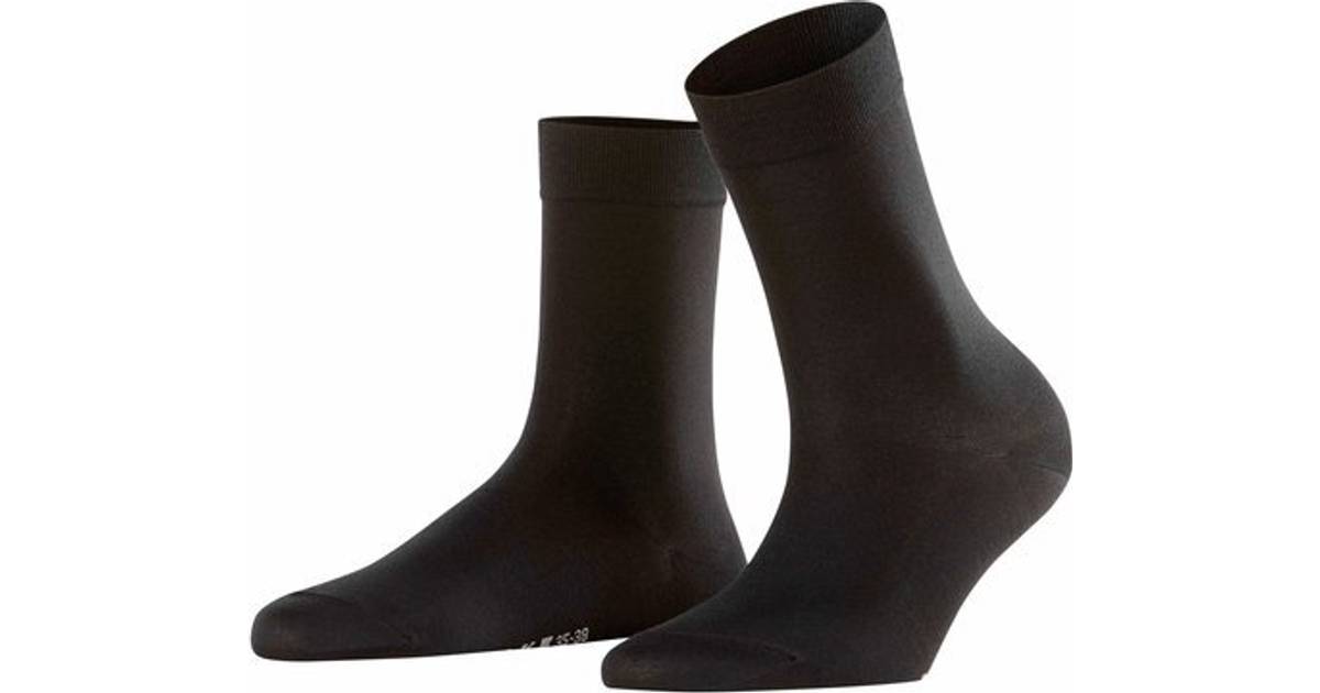 Falke Cotton Touch Women Socks - Black • Se priser »